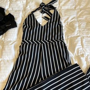 Black and White Jumpsuit